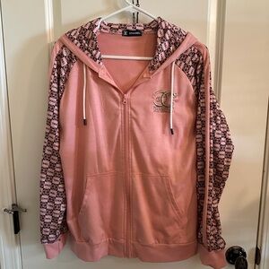 CHANEL Pink Logo Hoodie